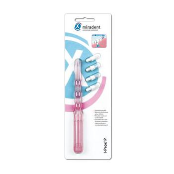 MIRADENT Spitzbürsten-Kit I-Prox P tra.pink 1H.4B.