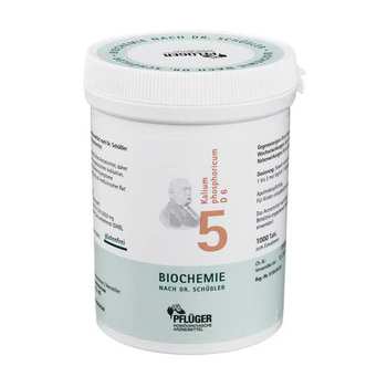 BIOCHEMIE Pflüger 5 Kalium phosphoricum D 6 Tabl.