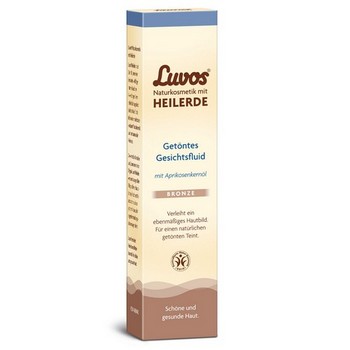 LUVOS Naturkosmetik getöntes Gesichtsfluid bronze