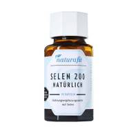 NATURAFIT Selen 200 natürlich Kapseln