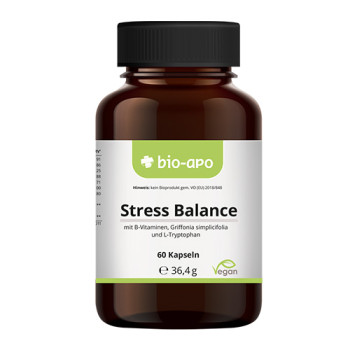 BIO-APO Stress Balance Kapseln mit Griffonia (5-HTP) und L-Tryptophan