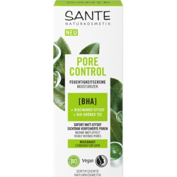 PORE CONTROL Feuchtigkeitscre.BHA & grüner Tee Bio