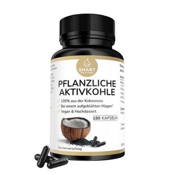PFLANZLICHE Aktivkohle Kapseln