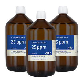 Kolloidales Silber (Silberwasser) 25 ppm