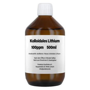 Kolloidales Lithium 100ppm
