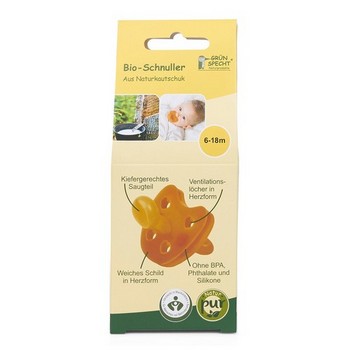 GRÜNSPECHT Bio-Schnuller 6-18m