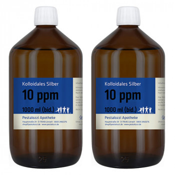 Kolloidales Silber bidest. (Silberwasser) 10 ppm