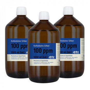 Kolloidales Silber bidest. (Silberwasser) 100 ppm